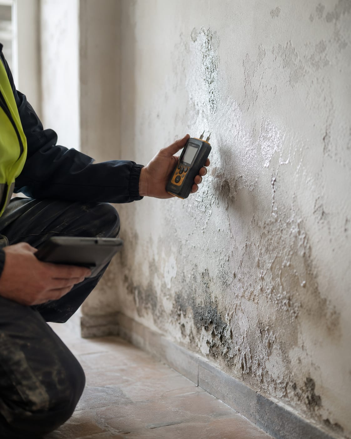Schimmel an der Wand